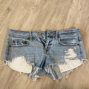 American Eagle jean shorts